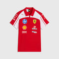 Polo Niño Scuderia Ferrari HP 2026 Rosso