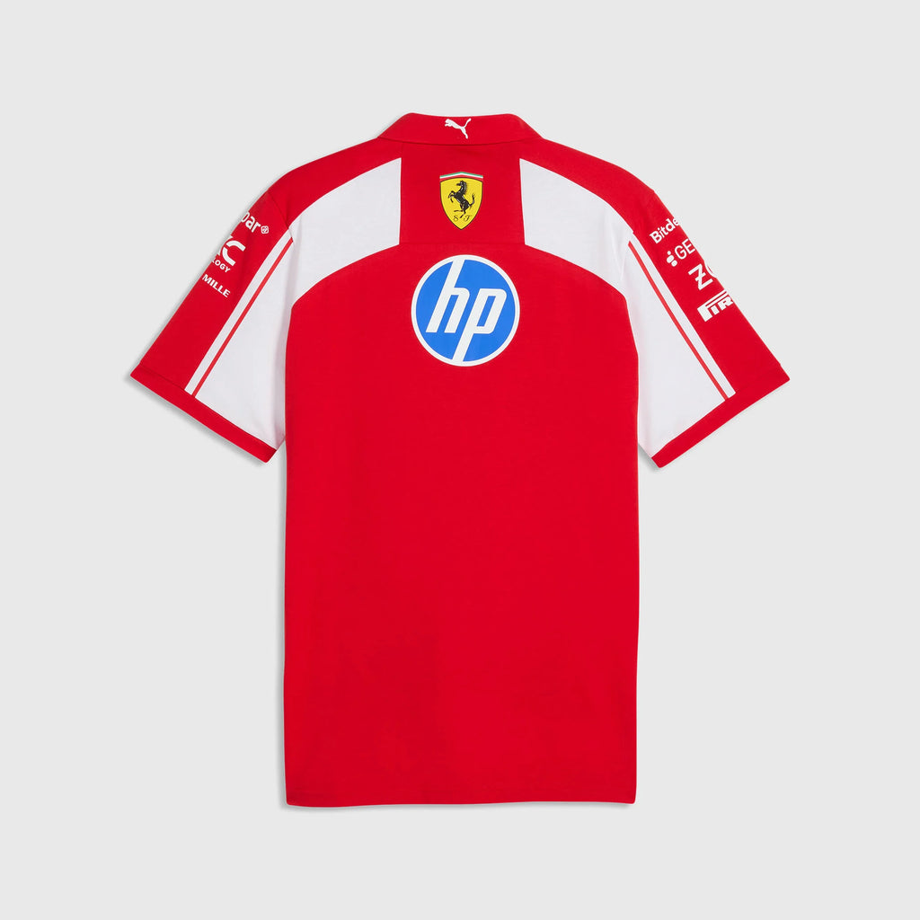 Polo Scuderia Ferrari HP 2026 Hombre - Rosso