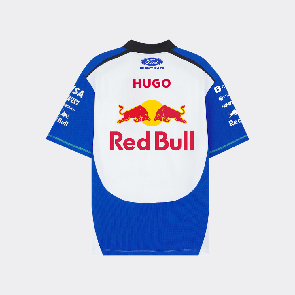 Playera Polo oficial Visa Cash App Racing Bulls F1™ 2026 para hombre por HUGO