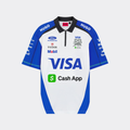Playera Polo oficial Visa Cash App Racing Bulls F1™ 2026 para hombre por HUGO