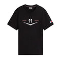 Playera Tommy x Cadillac F1 Team Driver Chevron Negra
