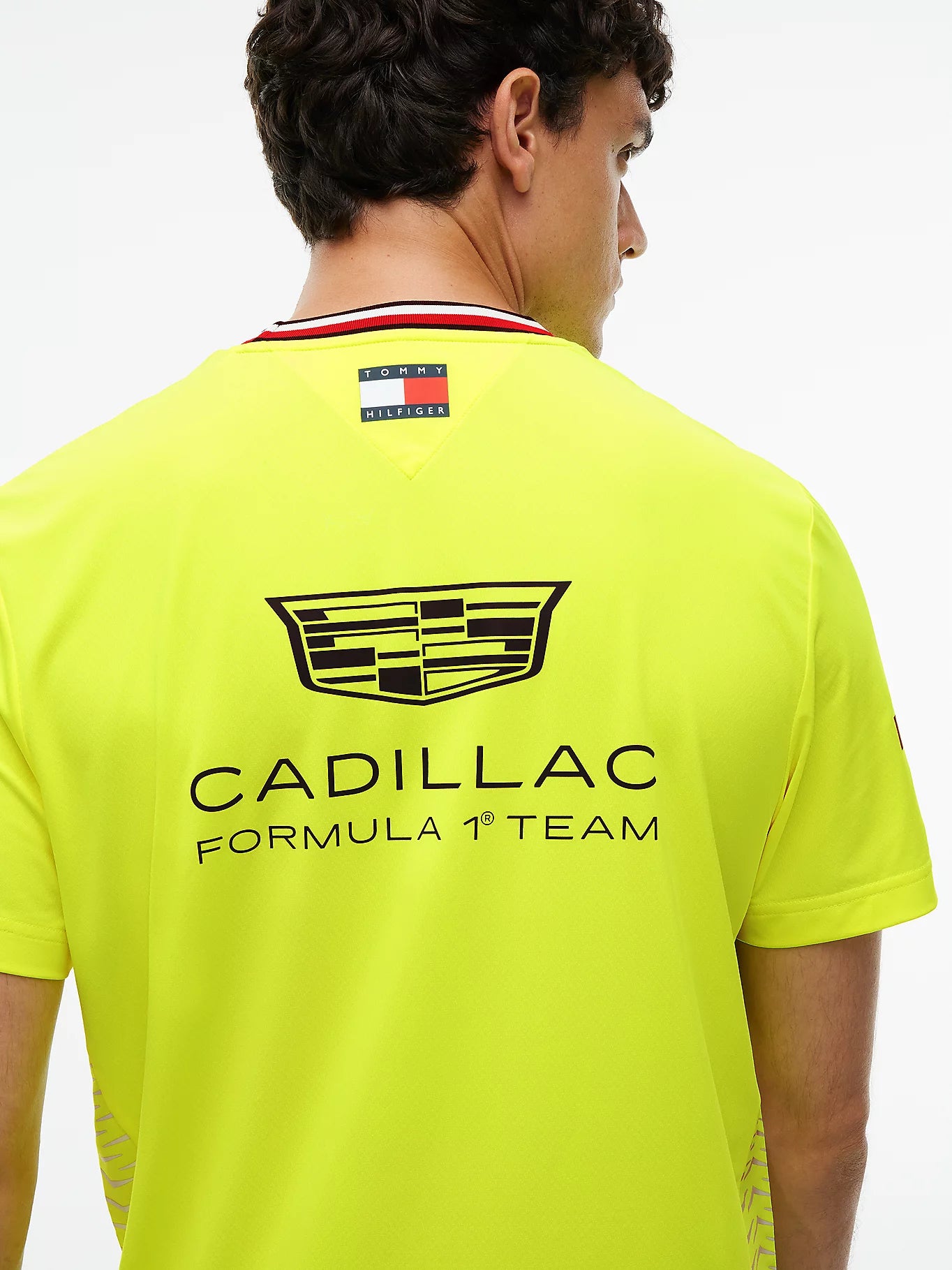 Playera Tommy x Cadillac F1 Team Replica Set Up Amarilla