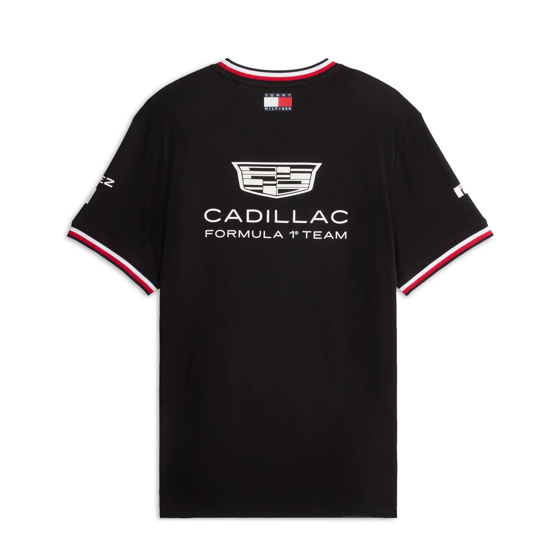 Playera Tommy x Cadillac F1 Team Sergio Pérez 11 Negra