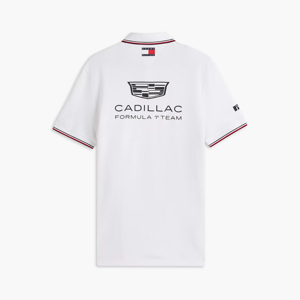 Polo Cadillac F1 Oficial 2026 Blanco