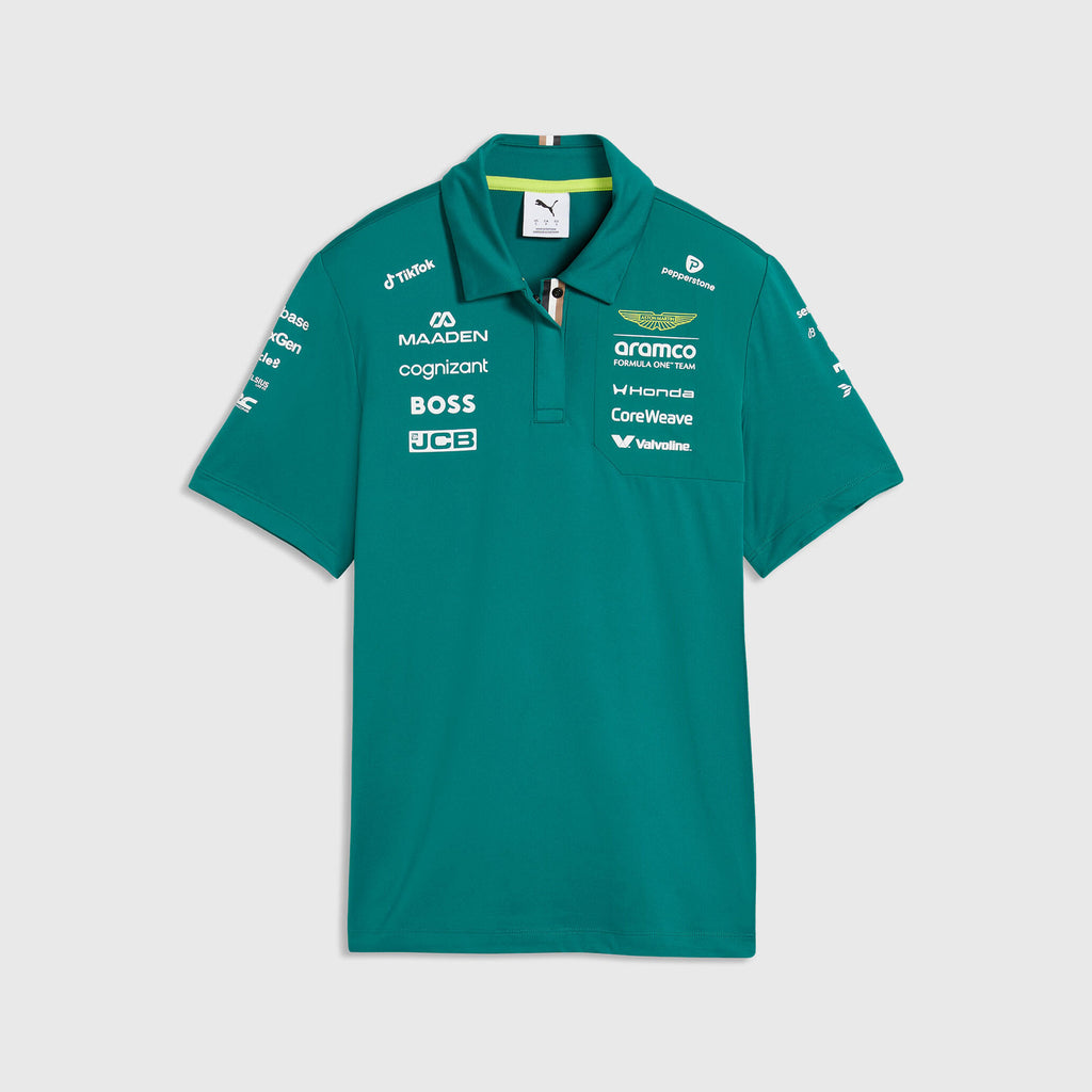 Polo Mujer Aston Martin F1™ Team 2026 Verde