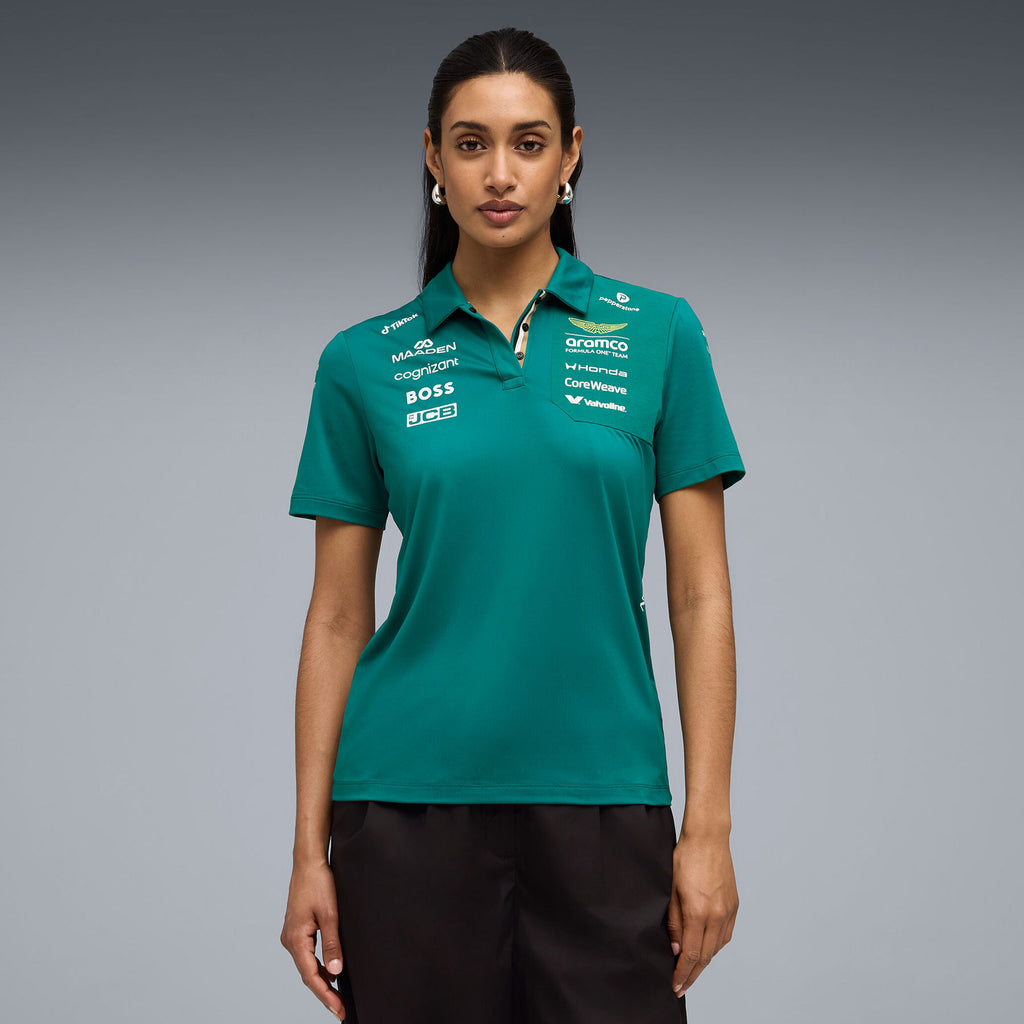 Polo Mujer Aston Martin F1™ Team 2026 Verde