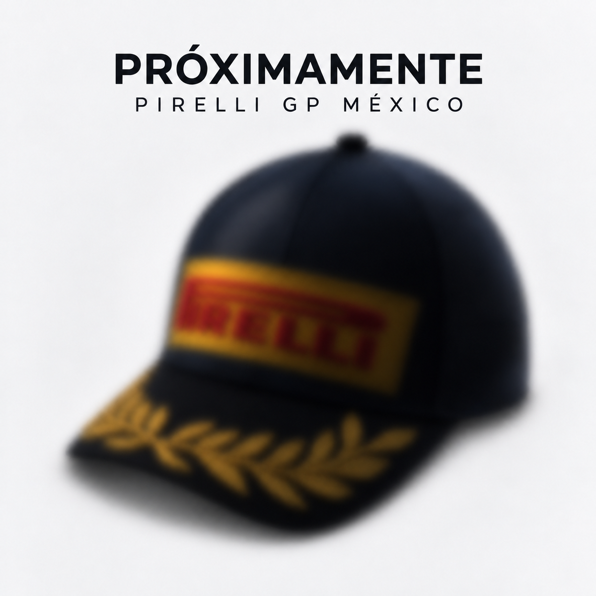 Gorra Pirelli Podium México GP 2026 F1 Edición Oficial