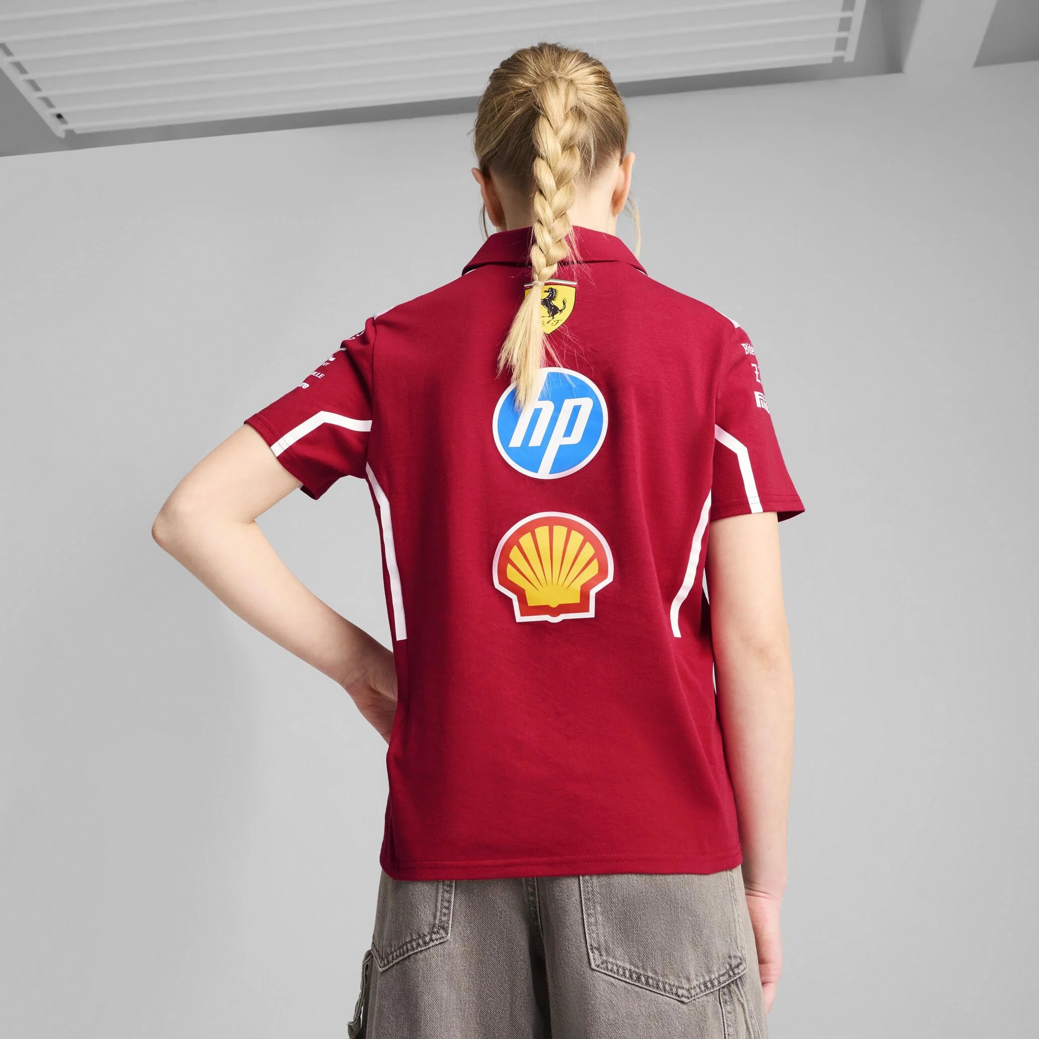 Polo infantil Ferrari F1 2025 oficial PUMA