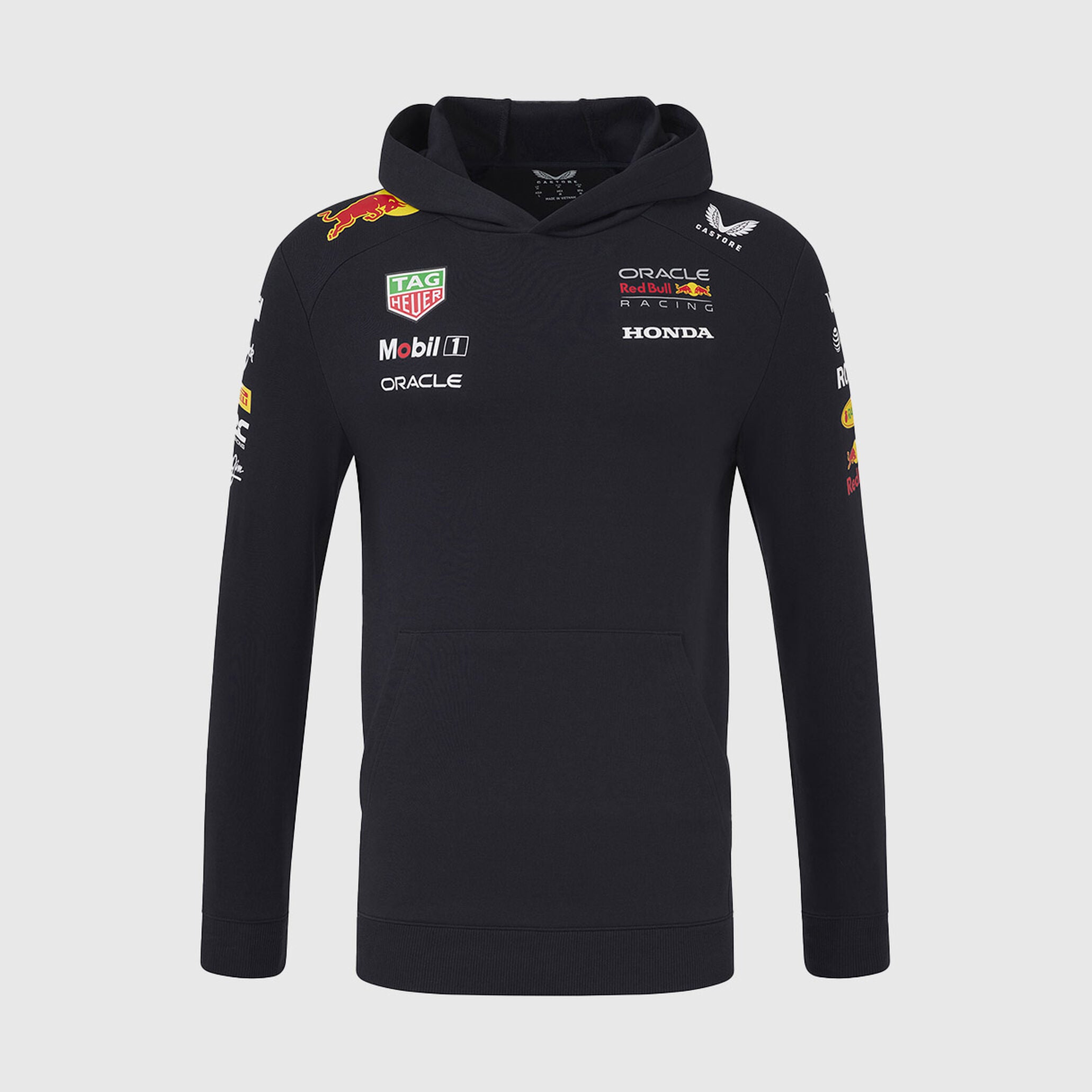 Sudadera Red Bull Racing F1 2025 Team Hoodie Oficial Castore