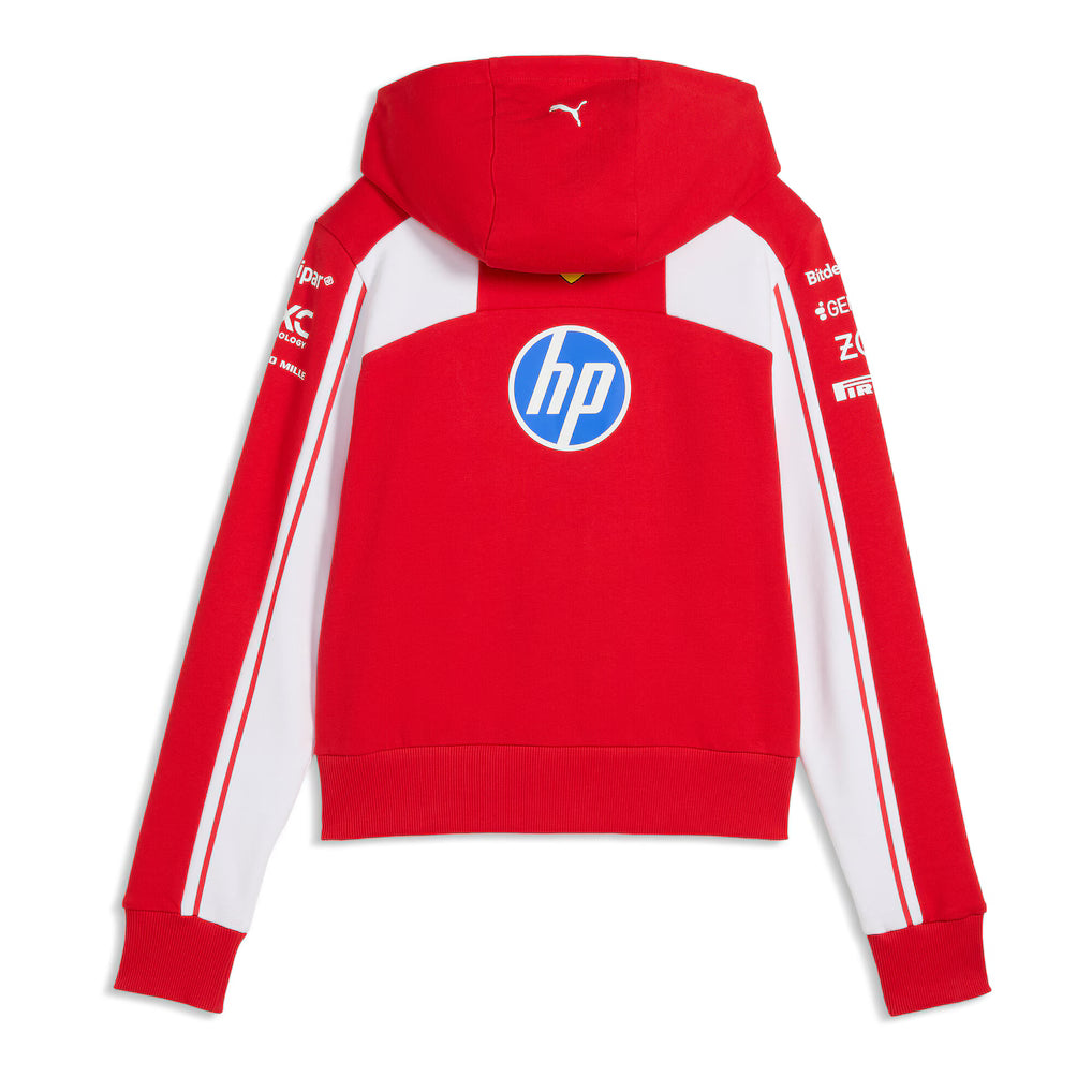Sudadera con Capucha Mujer Scuderia Ferrari 2026 Roja