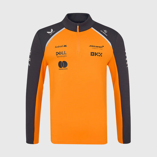 Sudadera McLaren F1™ 2025 Team Oficial Castore con Cremallera 1/4