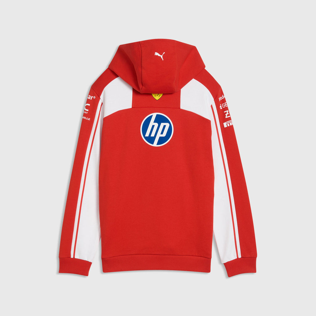Sudadera con Capucha Niño Scuderia Ferrari 2026 Roja