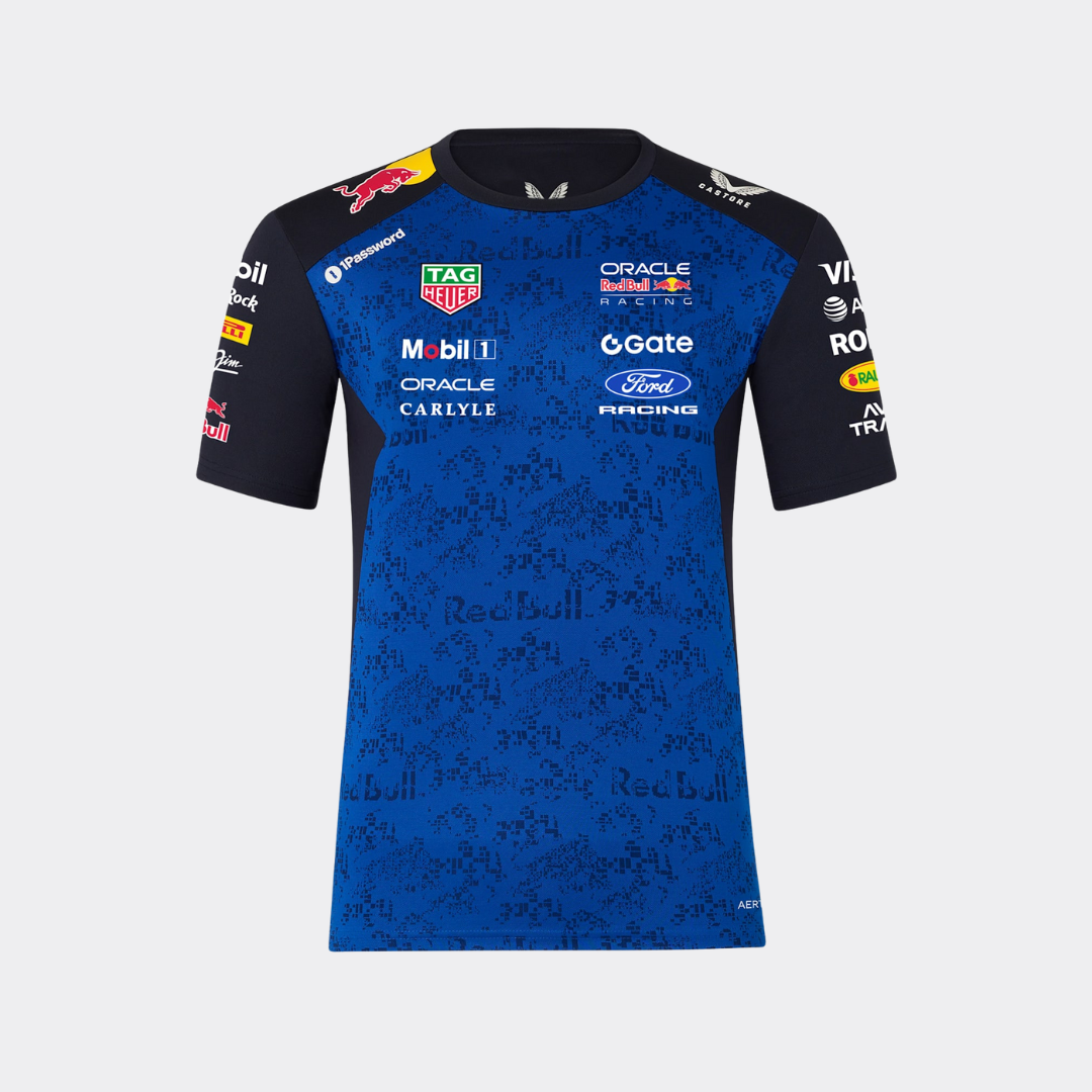 Playera Oficial Red Bull Racing F1™ 2026 – Edición AerTek