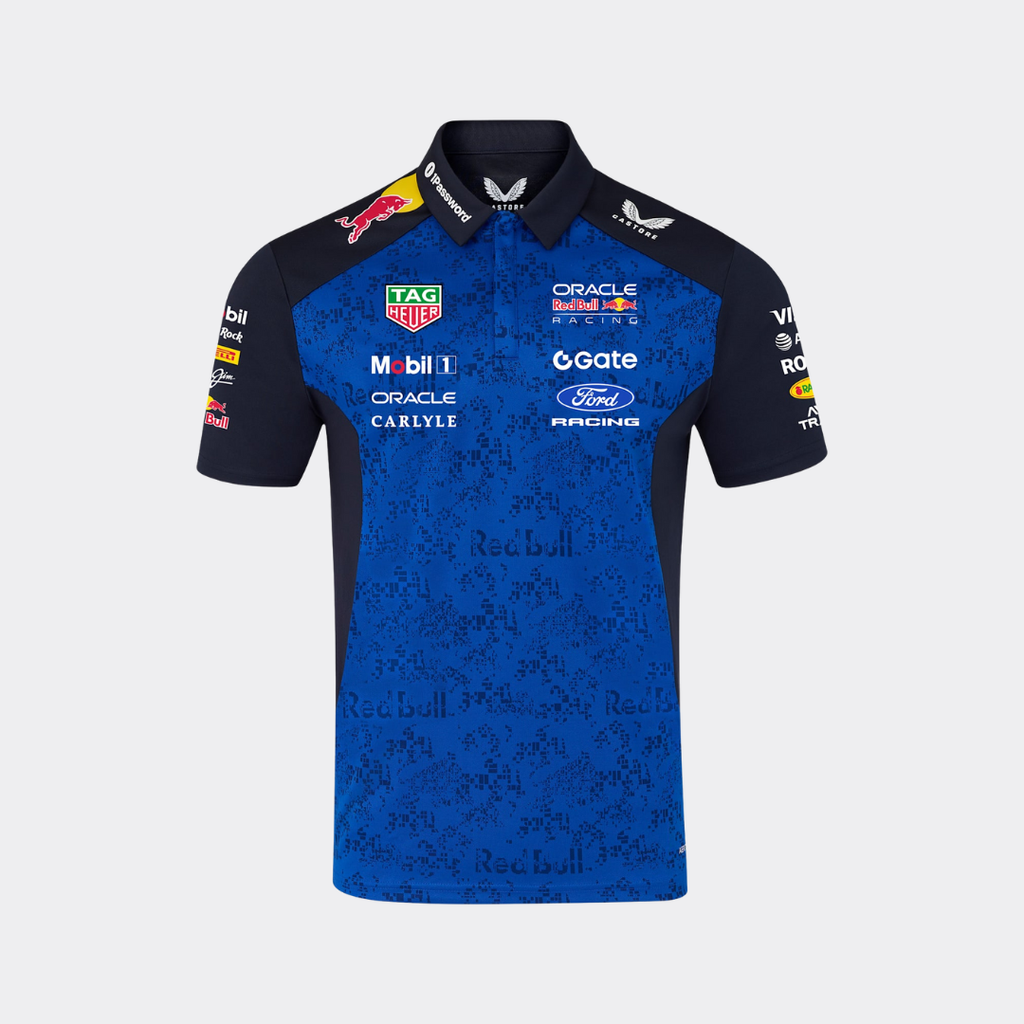 Playera Polo Oficial Red Bull Racing F1™ 2026 – Edición AerTek