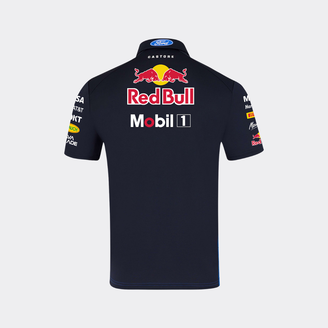 Playera Polo Oficial Red Bull Racing F1™ 2026 – Edición AerTek
