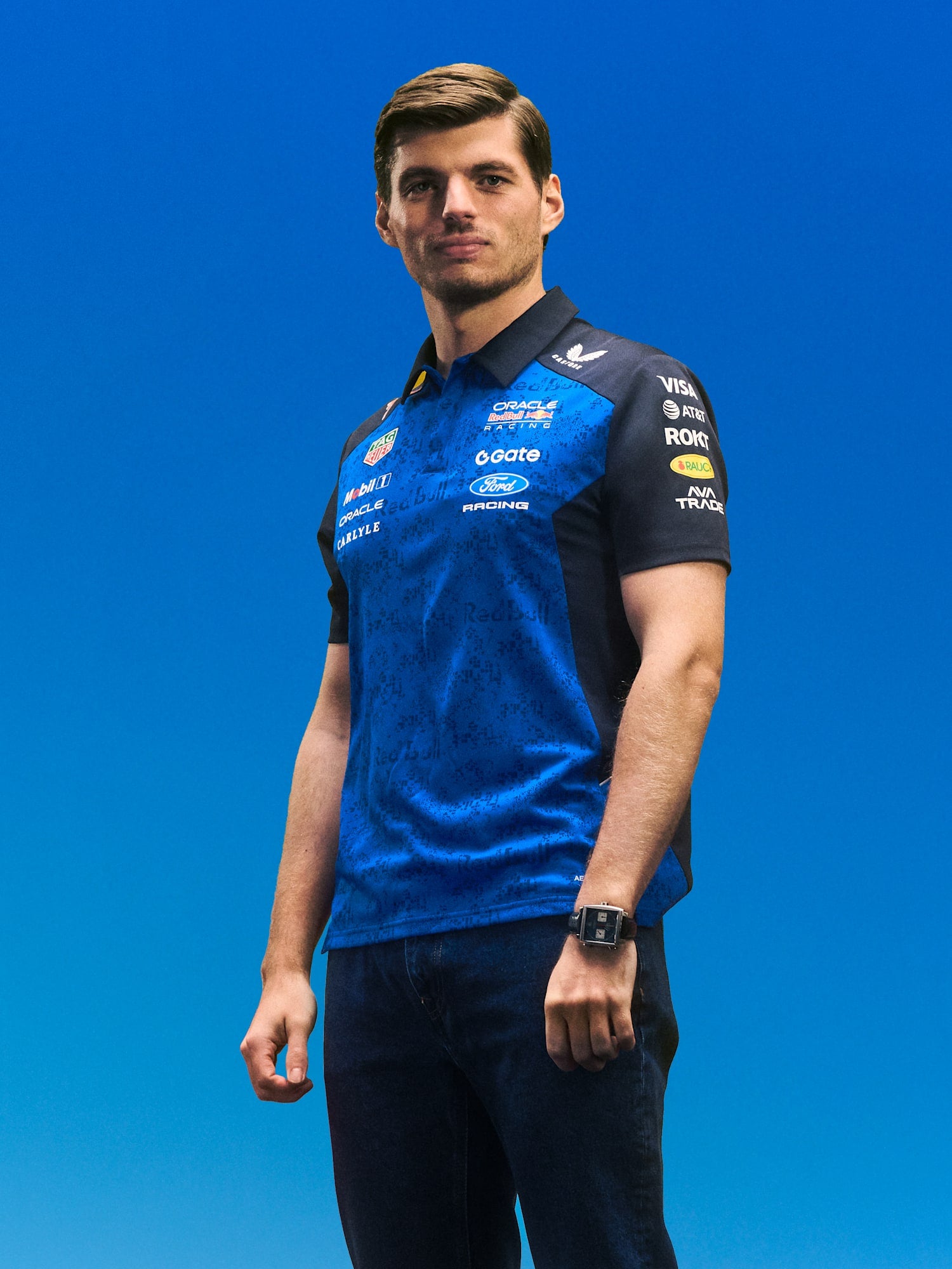 Playera Polo Oficial Red Bull Racing F1™ 2026 – Edición AerTek