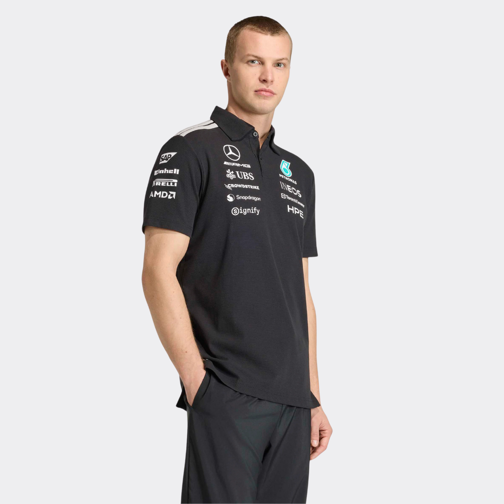 Polo Mercedes-AMG Petronas F1™ Team 2026 Negra adidas