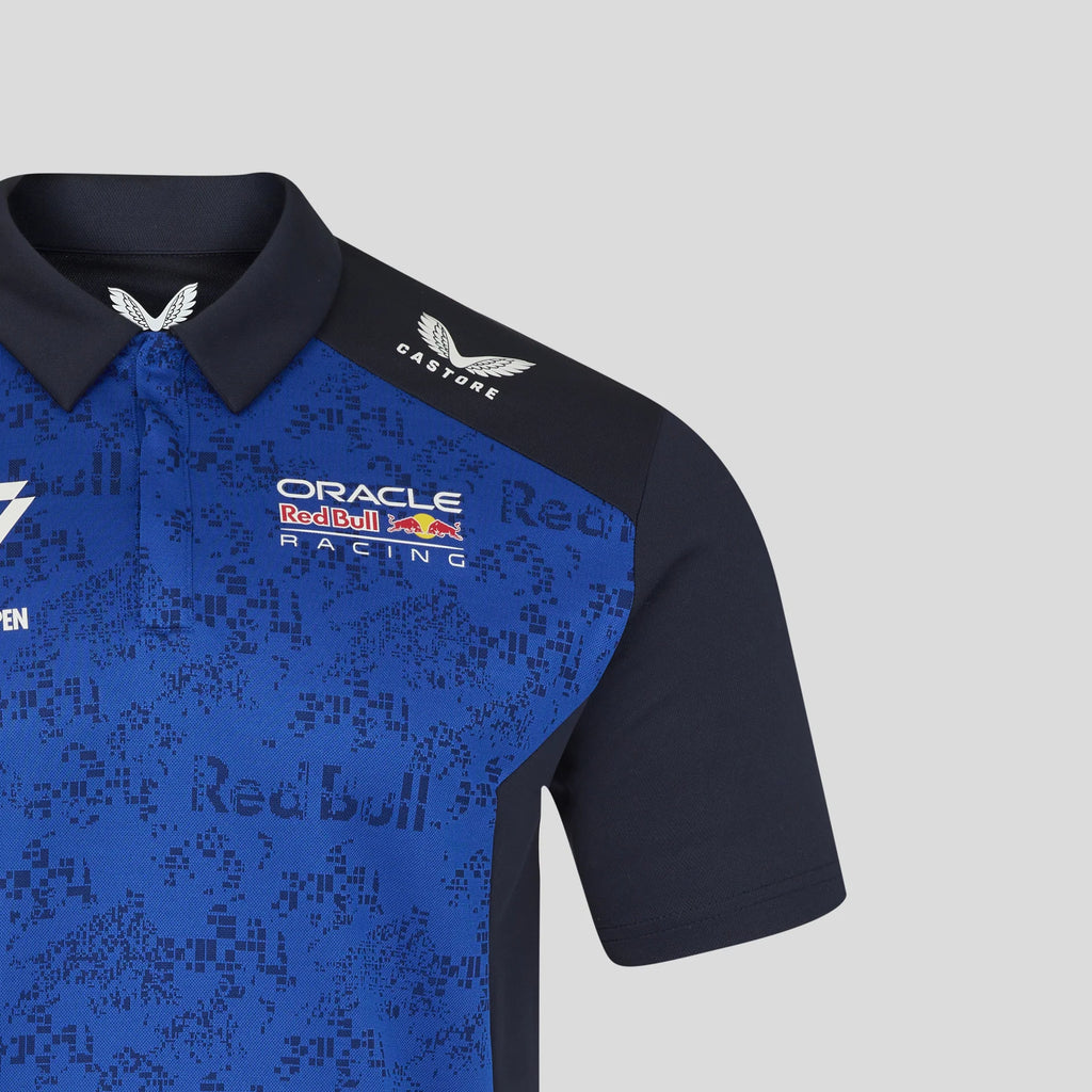 Polo Oracle Red Bull Racing Max Verstappen 2026 – Night Sky | Oficial Castore