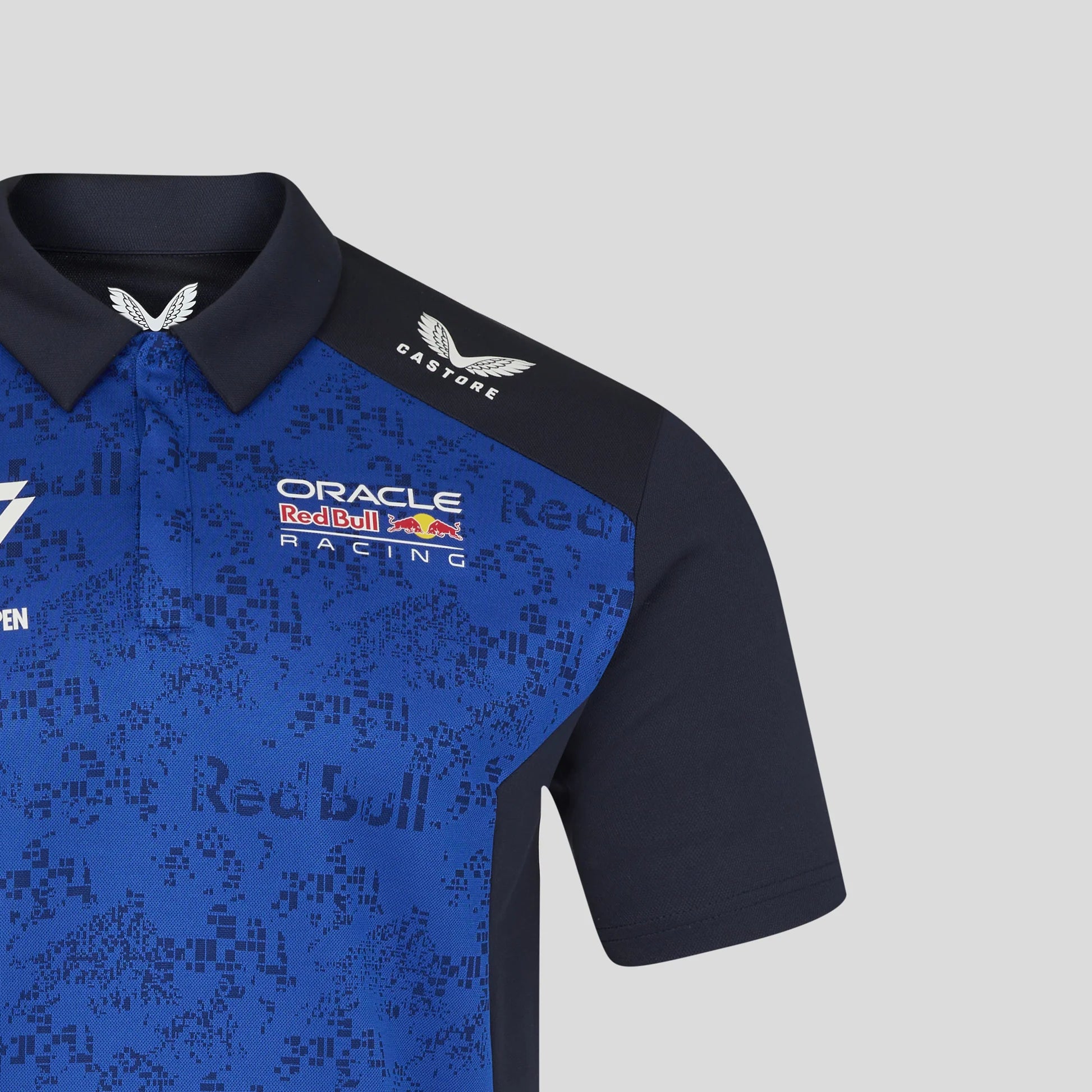 Polo Oracle Red Bull Racing Max Verstappen 2026 – Night Sky | Oficial Castore