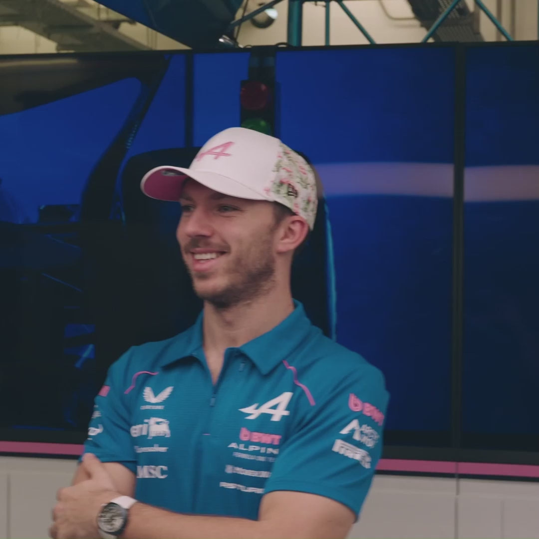 Gorra Alpine F1 Pierre Gasly Miami GP 2026 – Blanca | Edición Especial