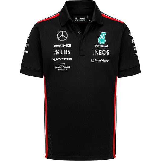 Mercedes AMG Polo Negra Equipo 2023